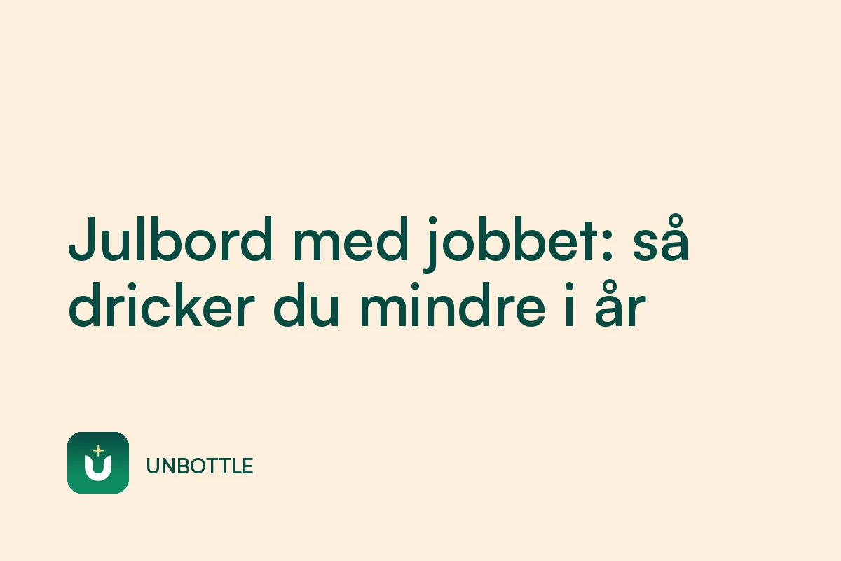 Omslag med artikelns titel och Unbottles logga