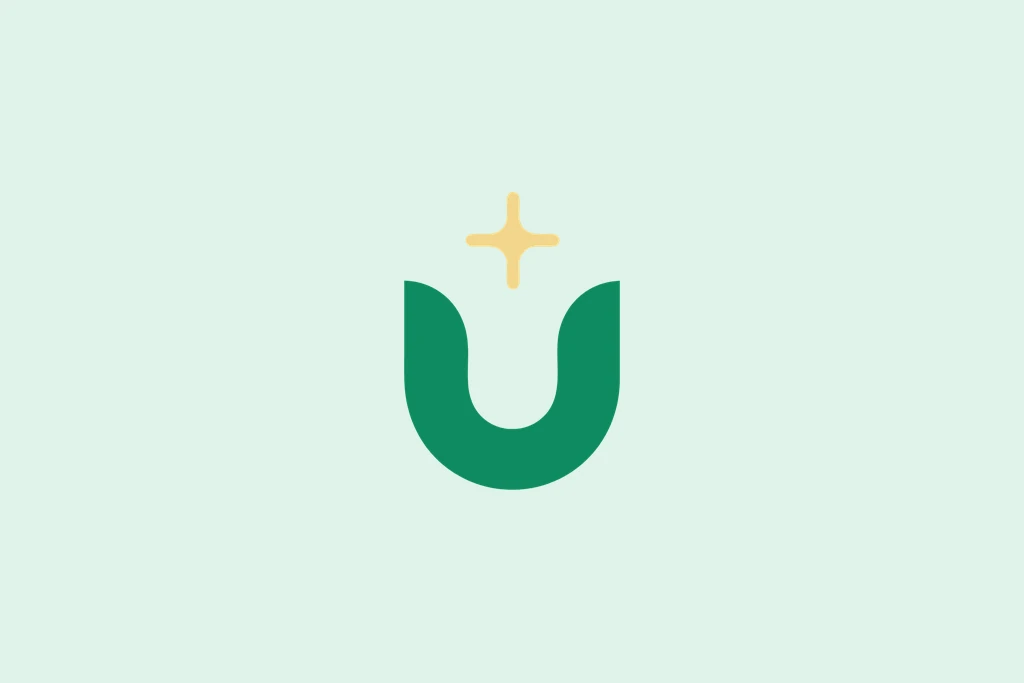 The Unbottle mark on a soft background