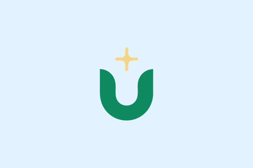 The Unbottle mark on a soft background
